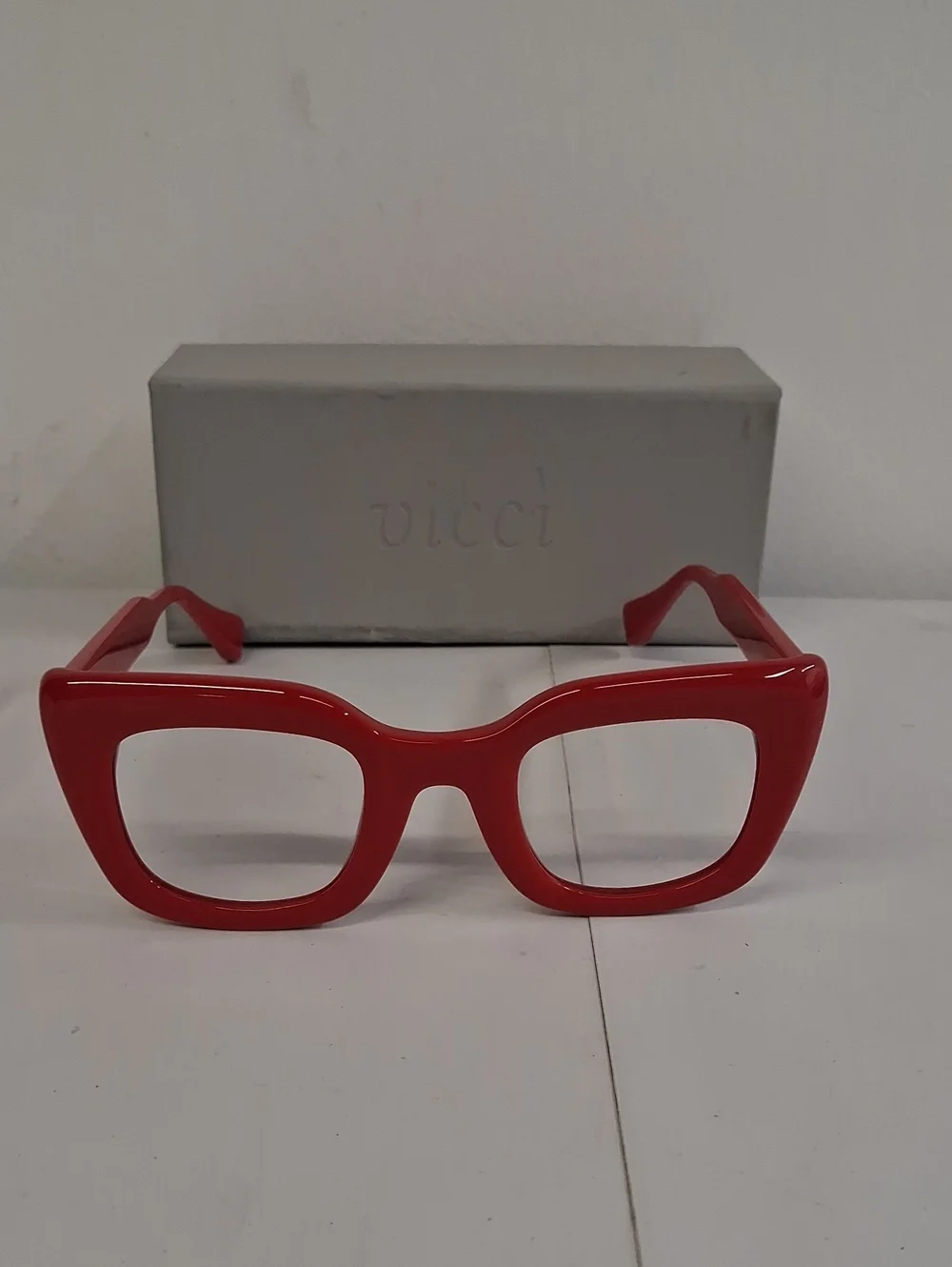 Womens Rxable Vicci 1182 RED Arrive Like An Icon Eyeglass Frames
